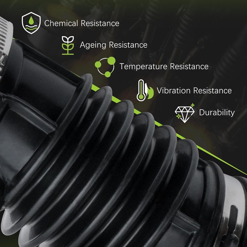 VINMS 17228-5LA-A00 Air Cleaner Intake Hose Tube With Clamps for 2015 2016 Honda CR-V 2.4L 172285LAA00 - Image 5
